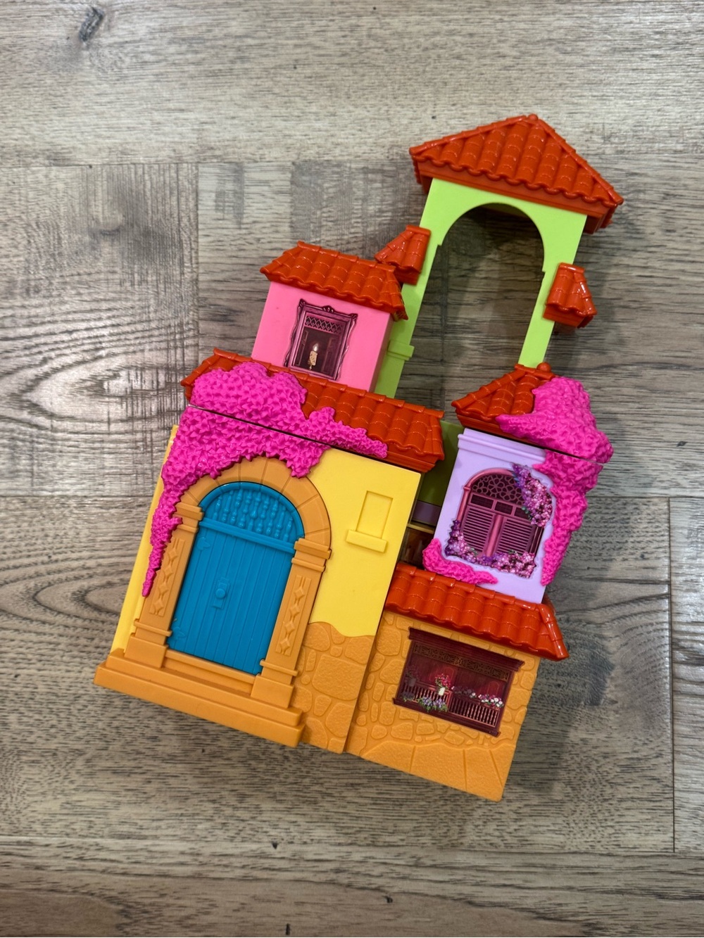 Disney Colorful Playhouse with Blue Door and Pink Accents